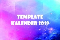 template kalender 2019
