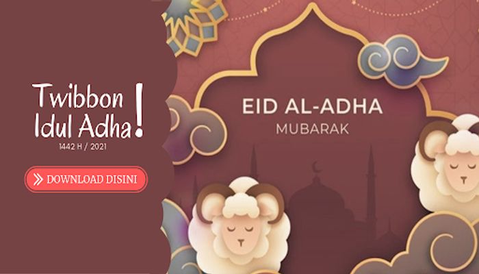 50 Link Twibbon Idul Adha 2021, Bingkai Ucapan Selamat Hari Raya Kurban 1442 H Siap Download